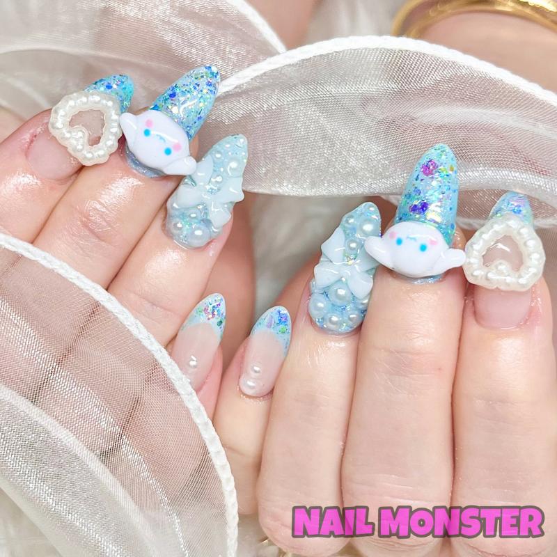 オーロラネイル×クリスタルピクシー｜渋谷道玄坂プライベートネイル